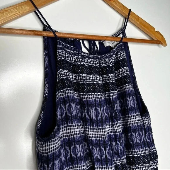Cupcakes & Cashmere Navy Print Darden Mini Shift Dress Size XS - Picture 5 of 12